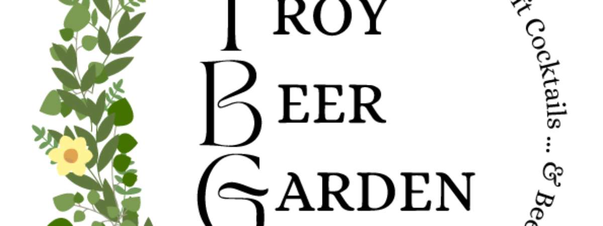 troy beer garden logo
