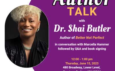 Author Talk with Dr. Shai Butler