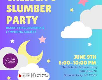 Chelsea’s Slumber Party at the Palette in fight for research for LLS