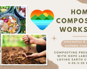 Home Composting Workshop, promo image by Julia Howard