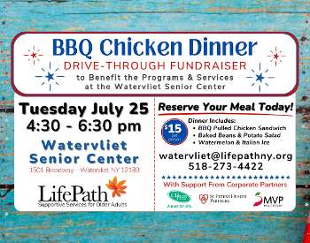 LifePath's BBQ Chicken Dinner Drive-Through Fundraiser