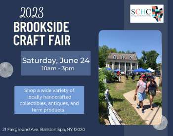 2023 Brookside Craft Fair flyer