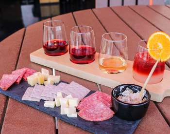 Red Wine, Bourbon, and Cheese Experience