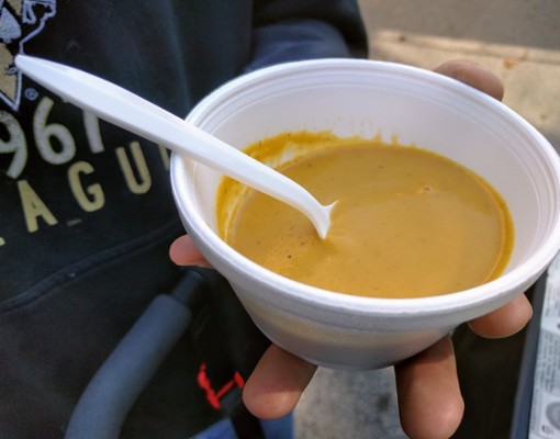 sample of soup