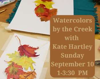 Watercolors by the Creek Workshop