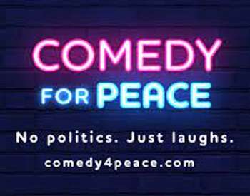 Comedy for Peace will be at Skidmore College as part of Saratoga Peace Week