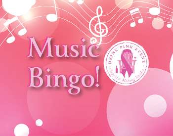 Drink Pink Music Bingo