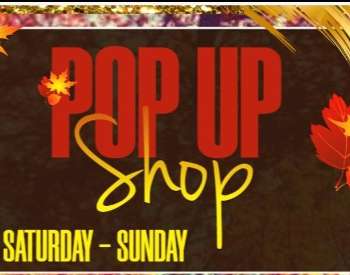 Fall Pop-Up Shop Invite