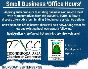 small business office hours flyer
