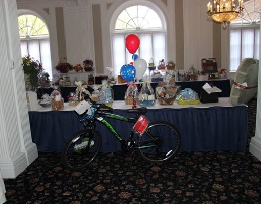 baskets on a table