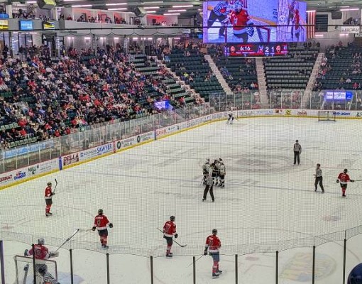 hockey game