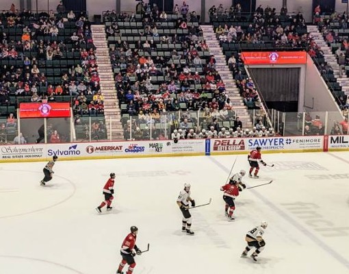hockey game