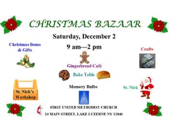 Christmas Bazaar 2023 Poster
