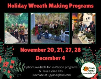 2026 wreath making program photo and dates