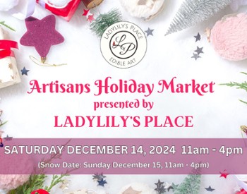 artiansa holiday market december 14, 2024, 11am to 4pm