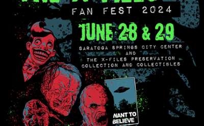 XFP Fanfest 2024 features; celebrity guests, exhibitors, vendors, and THE WORLD'S ONLY X-FILES MUSEUM!
