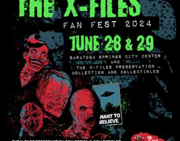 XFP Fanfest 2024 features; celebrity guests, exhibitors, vendors, and THE WORLD'S ONLY X-FILES MUSEUM!