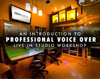 recording studio voice over class