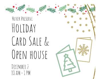 holiday card sale poster