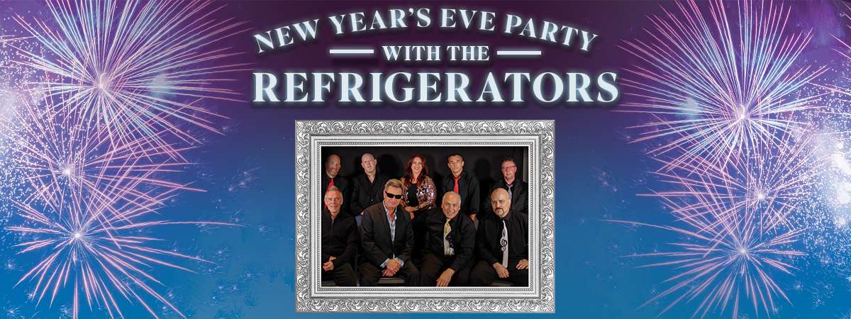 new year's eve party with the refrigerators promo