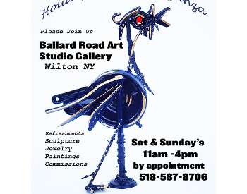 Art Open House- Ballard Road Art Studio Gallery Wilton NY