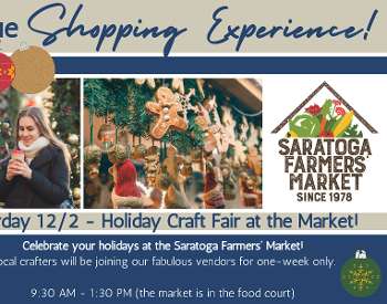 Holiday Crafters at the Saratoga Farmers Market
