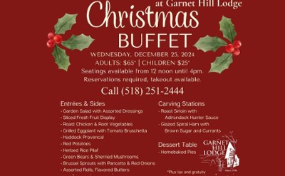 christmas buffet menu