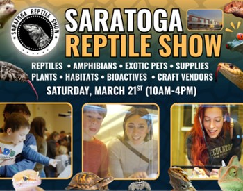poster for Saratoga Reptile Show