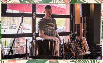 Tropical Tunes with Greg Auffredou on Steel Drums