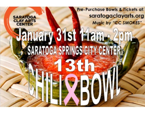 Saratoga Clay Arts Chili Bowl Fundraiser