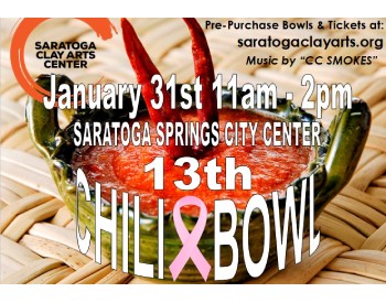 Saratoga Clay Arts Chili Bowl Fundraiser