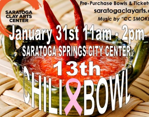 Saratoga Clay Arts Chili Bowl Fundraiser