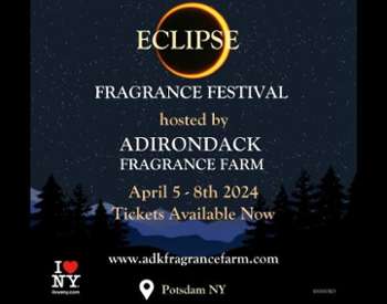 eclipse fragrance festival hosted by adirondack fragrance farm april 5 - 8 2024