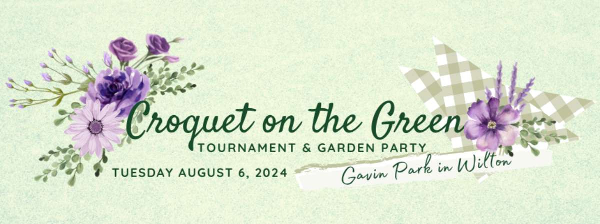 Croquet on the Green 2024 logo text