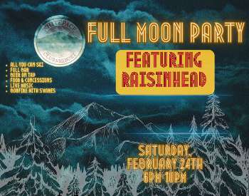 Full Moon Party Featuring Raisinhead