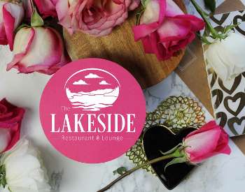 roses with lakeside logo over it