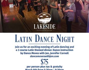 latin dance night promo image