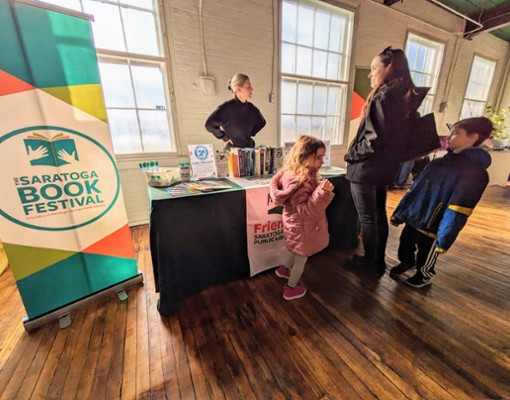 saratoga book festival at book expo