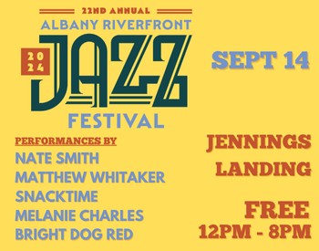 albany riverfront jazz festival promo