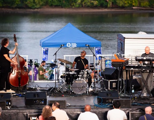 jazz musicians on stage