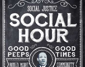 Social Justice Social Hour Graphic