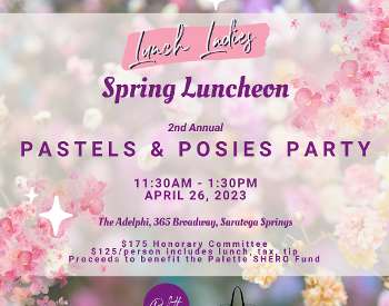 Lunch Ladies Spring Luncheon: Pastels and Posies