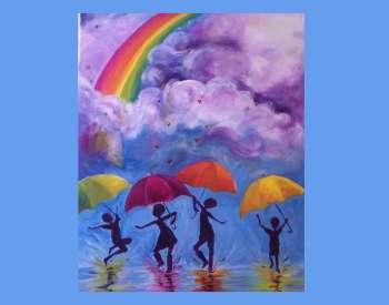 Dancing in the Rain Paint & Sip Event *Guest Artist!