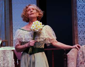 Leigh Strimbeck as Amanda Wingfield in "The Glass Menagerie"