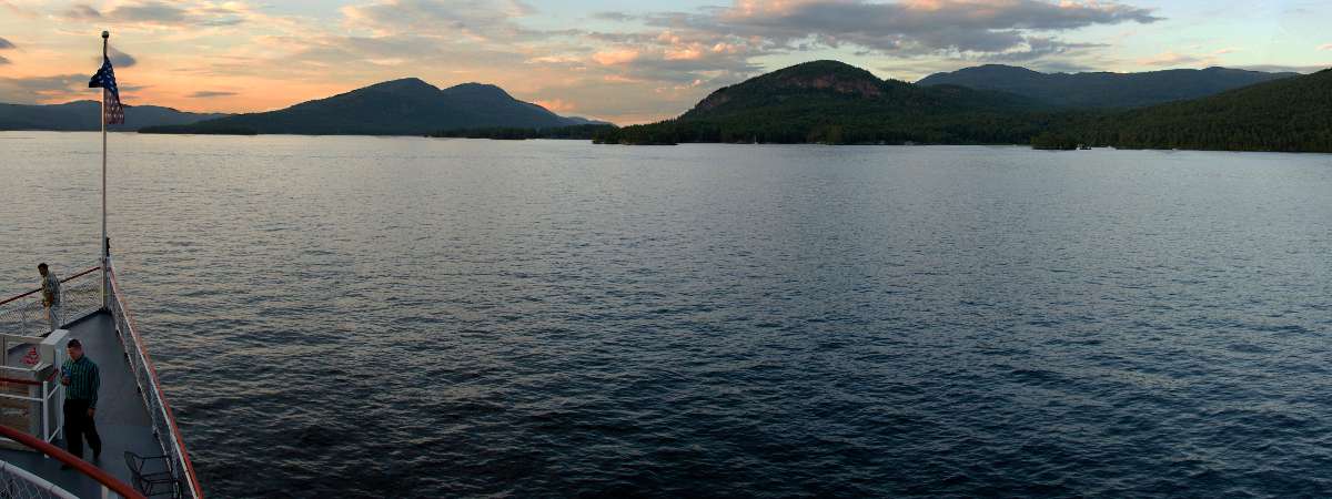 Sunset Dinner Cruise Lac du Saint Sacrement Lake George