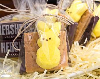 easter peeps s'mores
