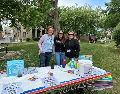supporters of pride fest