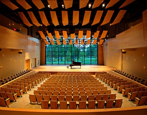 inside a concert hall
