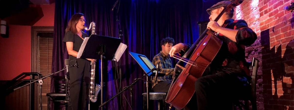 musicians on stage