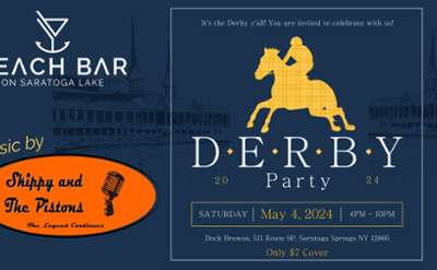 derby party with music by skippy and the pistons